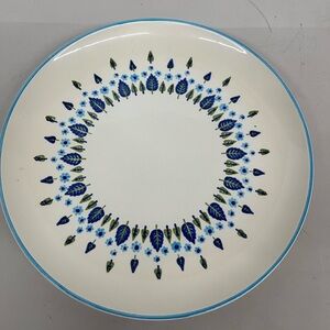 Vintage Hand Decorated Plate made in‎ USA